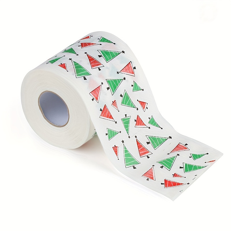 Santa Claus Christmas Pattern Series, Printed Toilet Paper