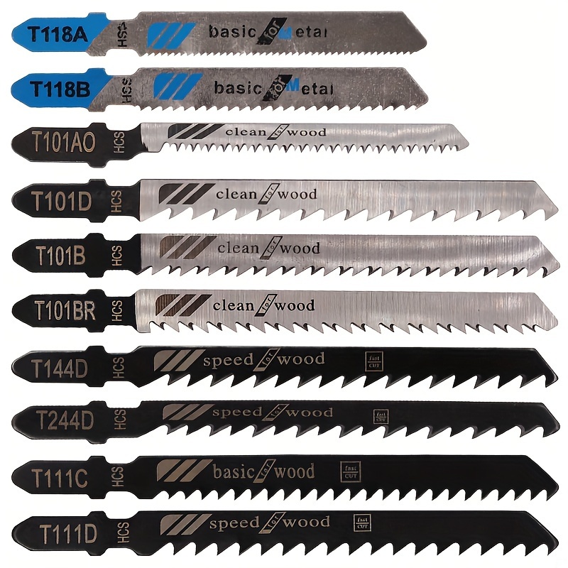 Metal Fine Tooth Scroll Saw Blades For Aluminum Woodworking - Temu