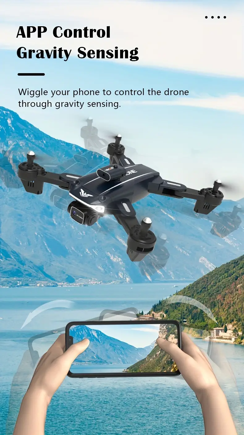 professional drone hd camera for adults 3 axis gimbal with brushless motor foldable quadcopter auto return home details 2