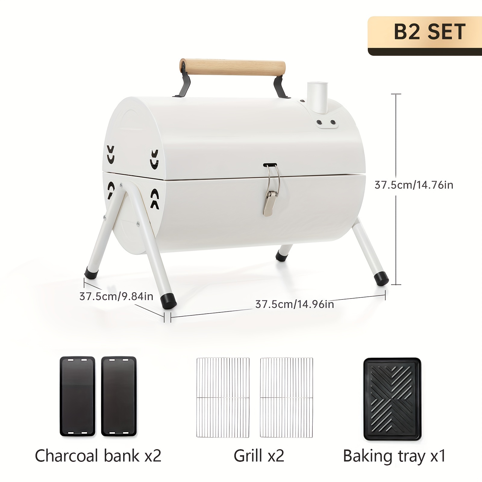 1pc Portable Indoor Japanese Bbq Grill - Charcoal Stove For Tabletop  Cooking - Household Aluminium Alloy Barbecue Stove - 24x12.5x11.5cm -  Sports & Outdoors - Temu