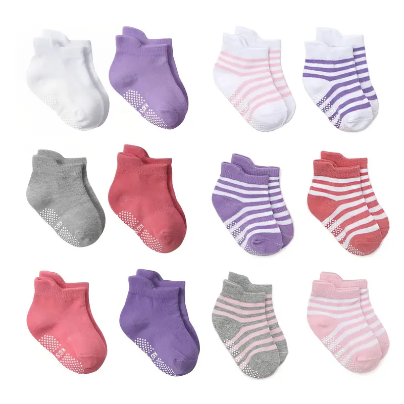 Baby Socks Cotton Ankle Socks Non slip Toddler Socks Boys - Temu