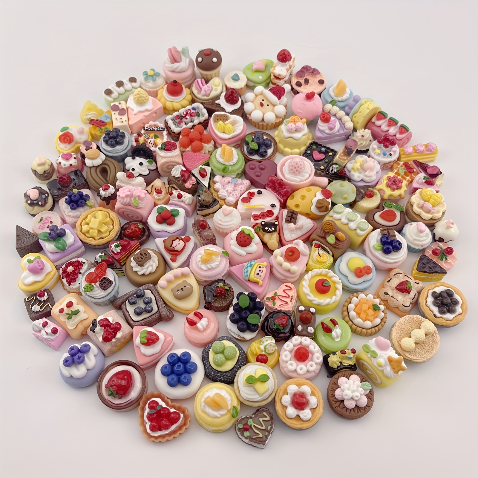 Gâteau miniature jouet maison de poupée Mini accessoires de