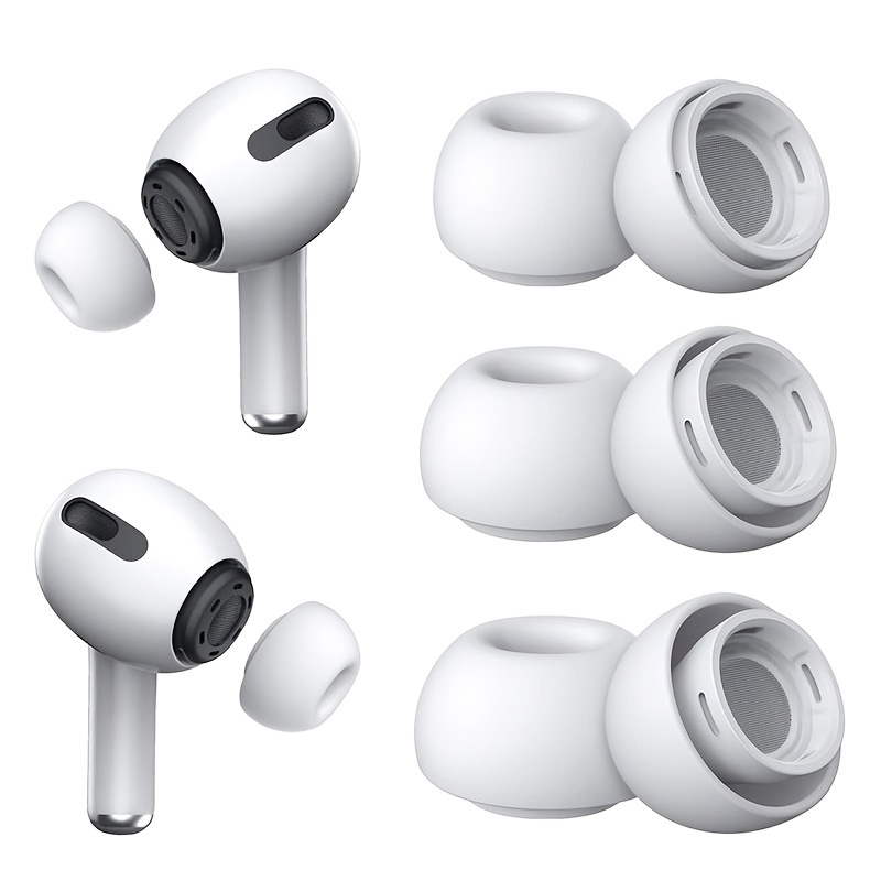 elago [6 pares] Compatible con AirPods Pro 2 almohadillas para los oídos  con cubierta para auriculares, compatible con Apple AirPods Pro de 2ª