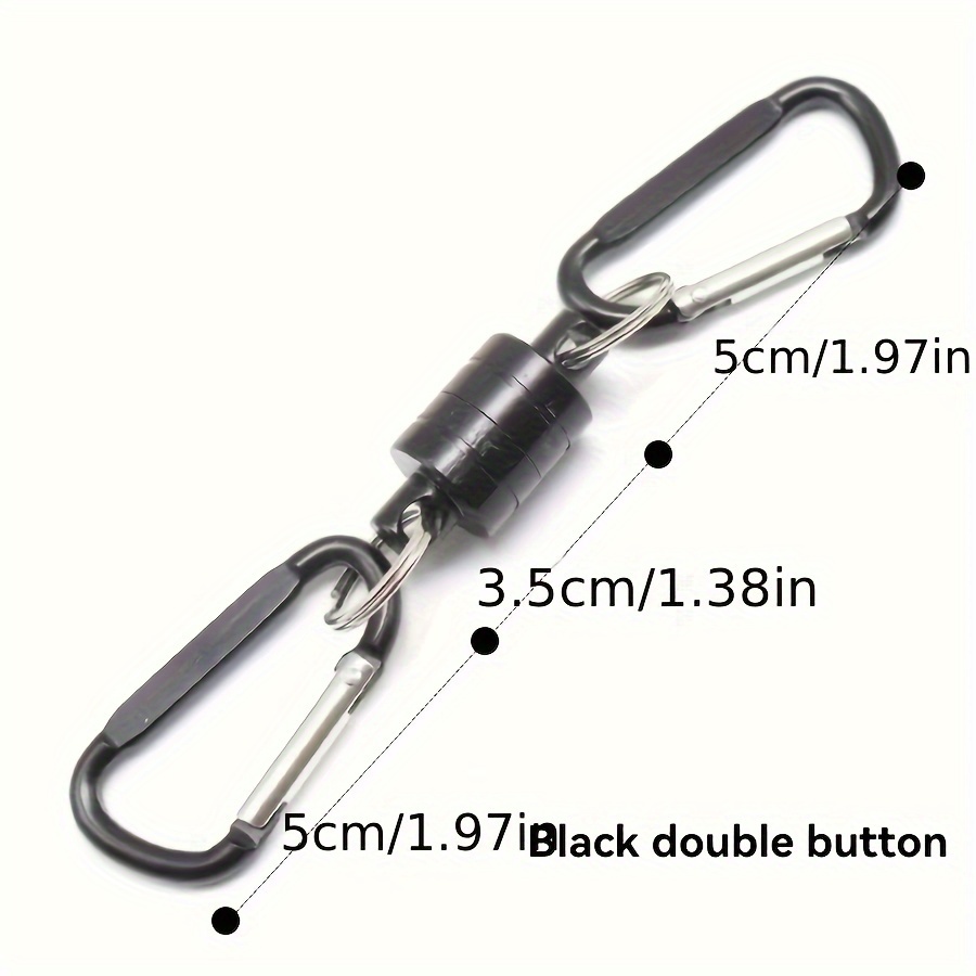 Lure Magnetic Net Release Holder Keychain Strong Magnetic Carabiner  Portable Outdoor Fishing Camping Mountaineering Tool - Sports & Outdoors -  Temu