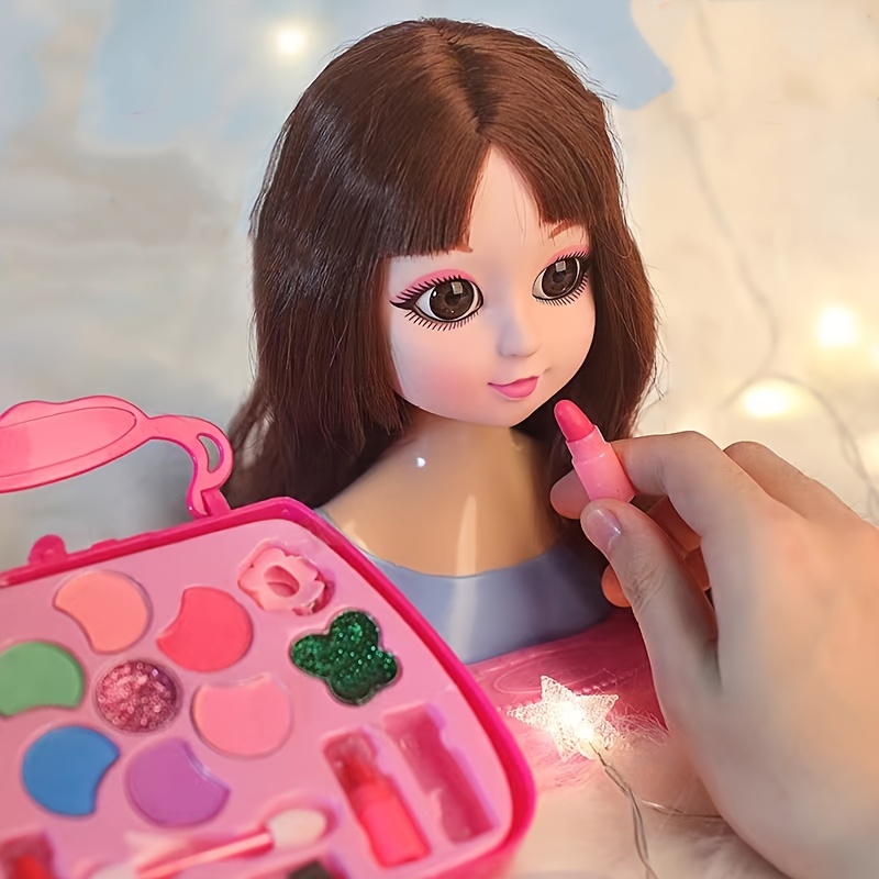 Girls' Disney Princesas Fingir Jogar Brinquedos, Make Up Kit