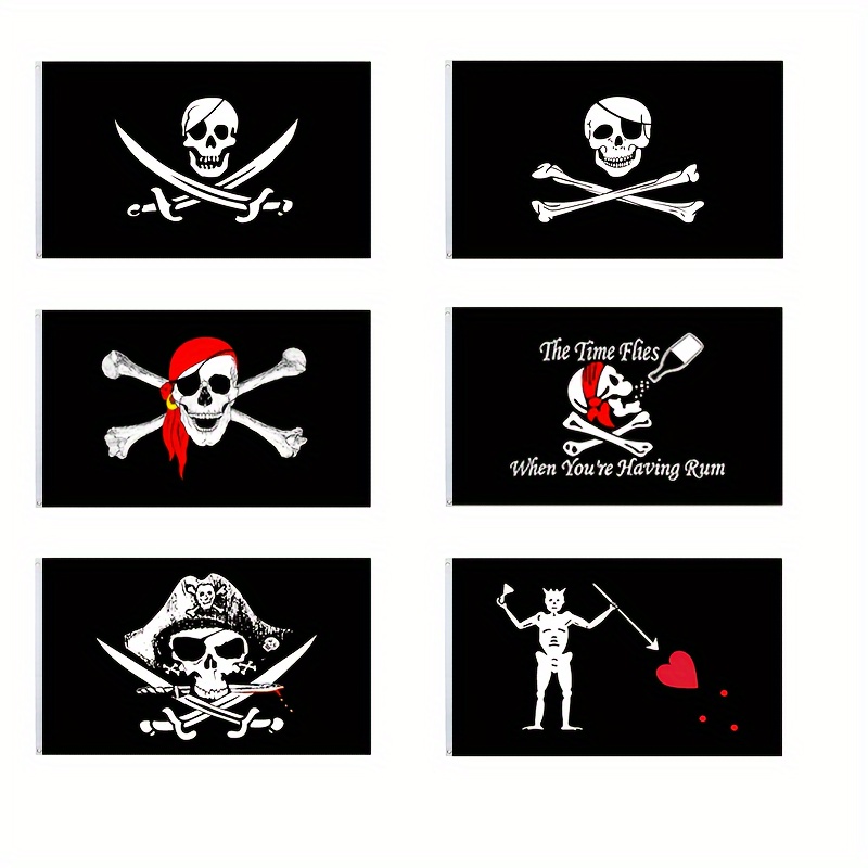 Comprar Bandera Pirata Pequeña Para Barco