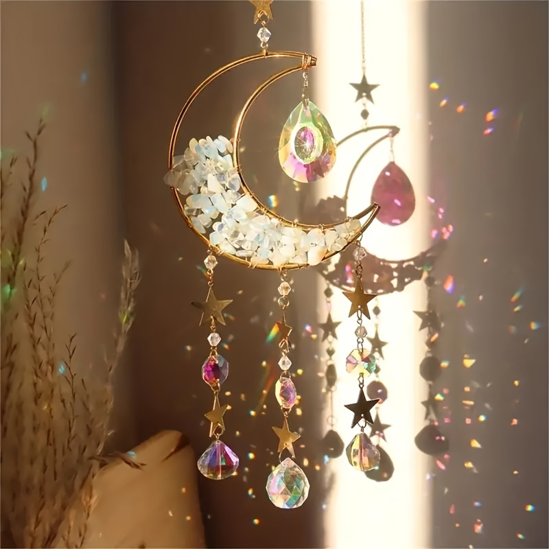 marque generique - Crystal Suncatcher Diamond Collection Pendentif Fenêtre  Décoration De Jardin Papillon - Objets déco - Rue du Commerce