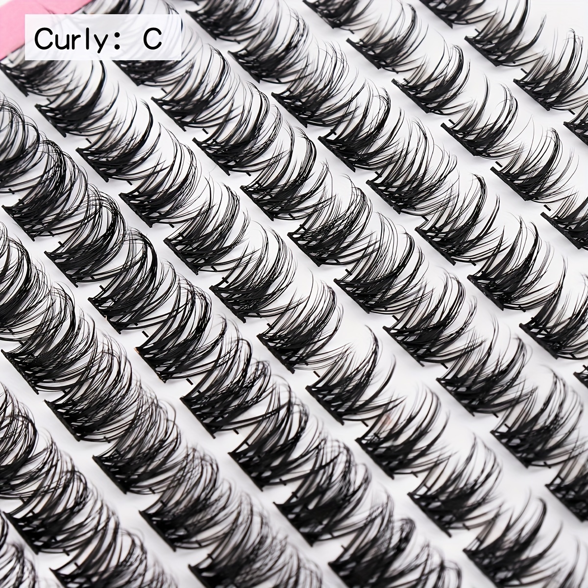 DIY Eyelash Extensions Kit 120pcs Clusters False Eyelashes