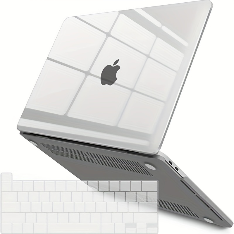 Coque rigide Macbook pro 14 pouces M1 A2442 transparent
