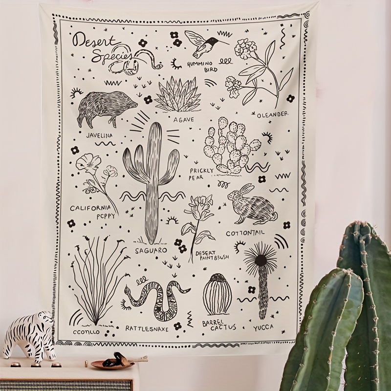 Cactus tapestry discount