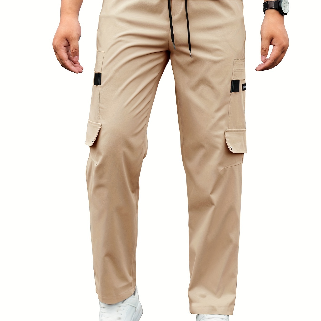 Men's Trendy Cargo Pants With Multi Pockets, Classic Design, Casual  Streetwear Loose Joggers For Outdoor Fall Winter