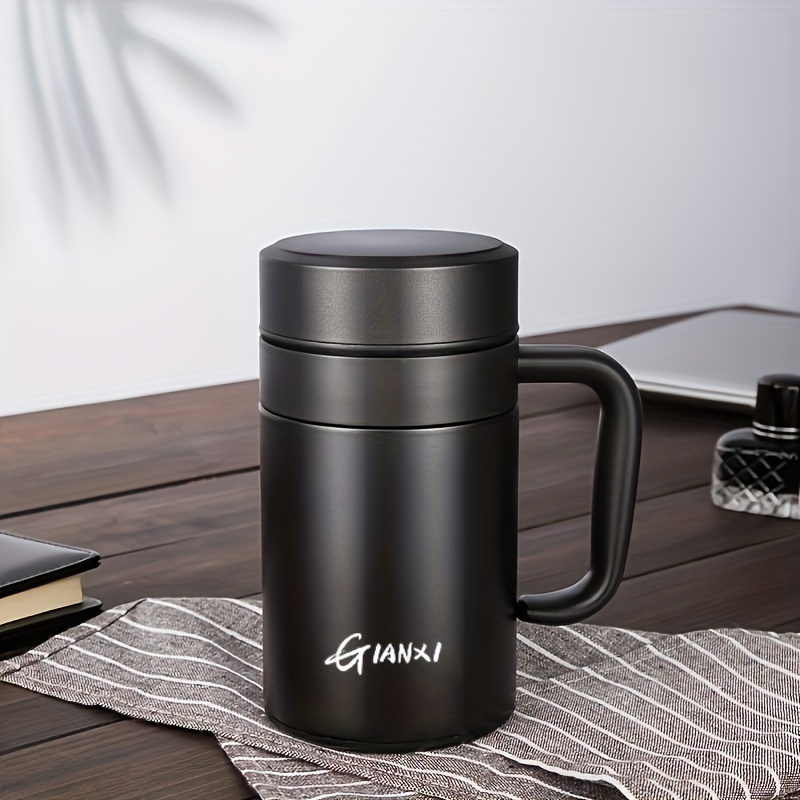 304 Stainless Steel Insulated Coffee Cup - Keeps Drinks Hot Or