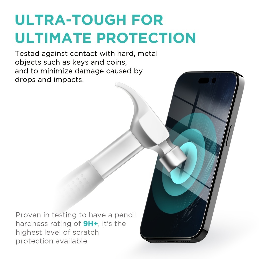 iPhone 14 Plus Ultra-Tough Tempered-Glass Screen Protector