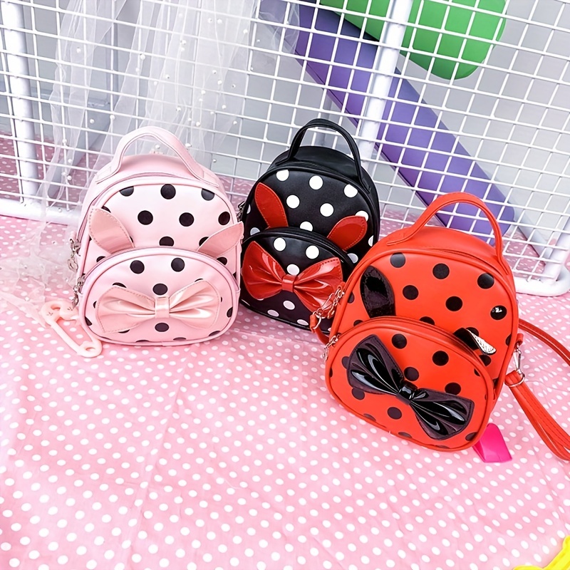 Children's Bowknot Backpack Shoulder Bag
