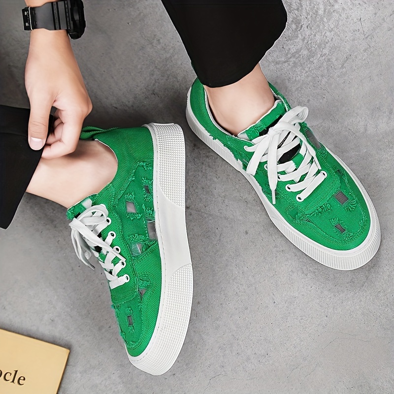 Louis Vuitton Green Casual Shoes for Men