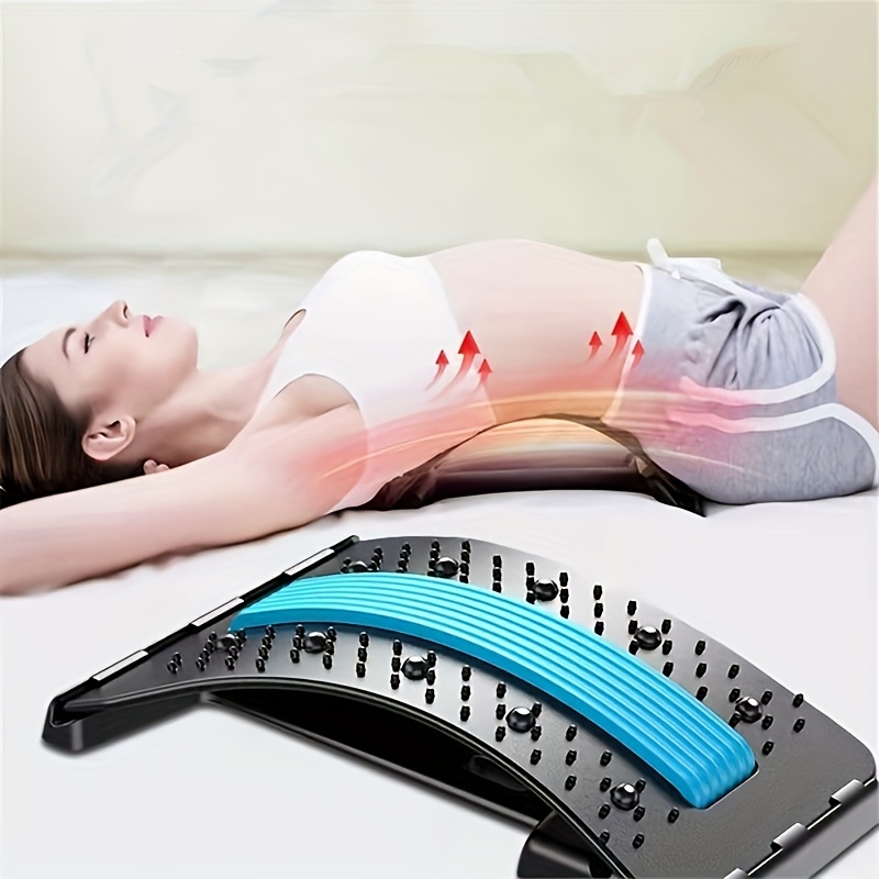 Electric Lumbar Traction Device Massager with Heat Function & Adjustable  Intensity,Electric Inflatable Back Stretcher Device,Back & Sciatica Pain  Relief Relaxation, Ideal Gifts