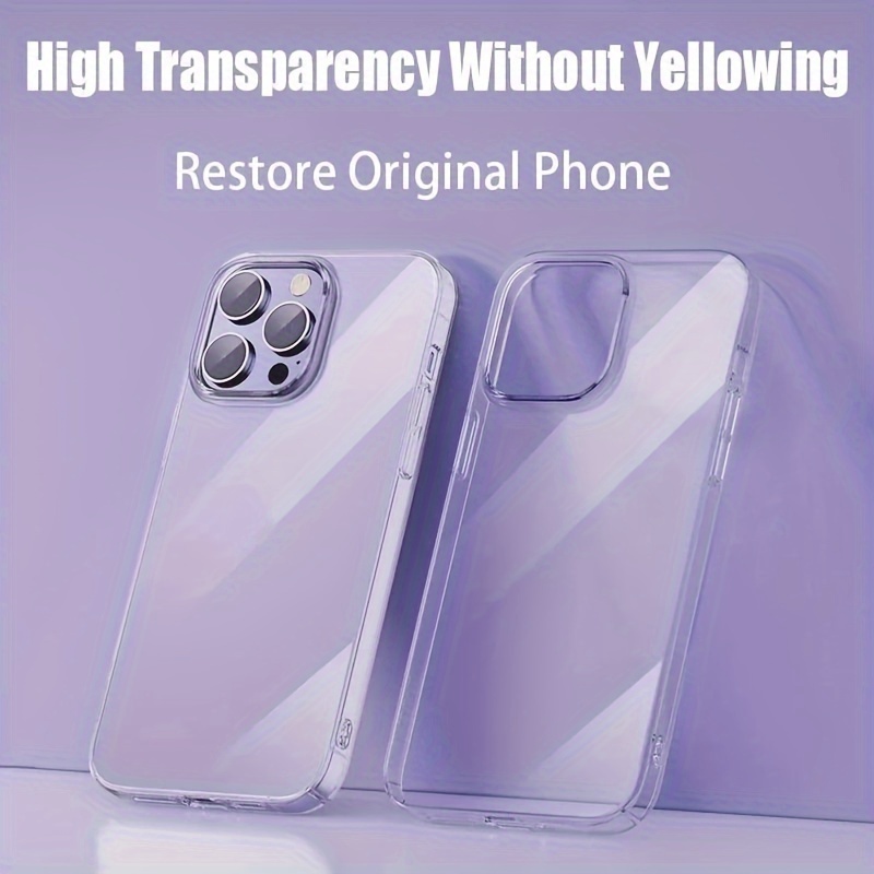 Original Clear Phone Case For iPhone 15 Pro Max Ultra Thin