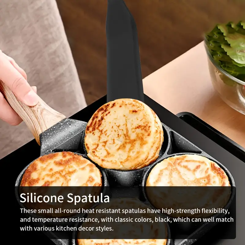 10-Inch Silicone Durable Heat-Resistant Nonstick Wide Pancakes