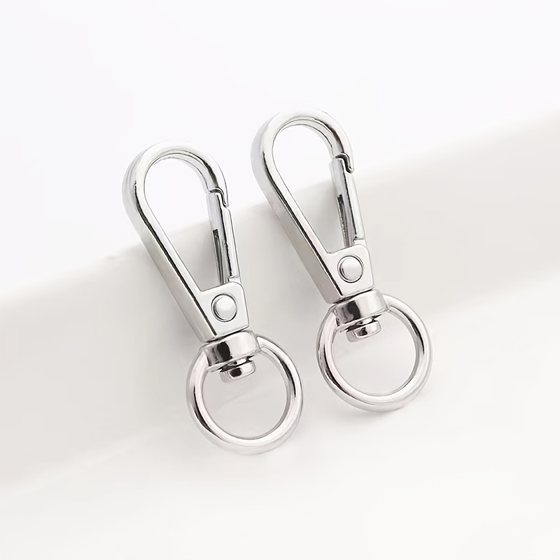 10pcs Zinc Alloy Hook Hanging Buckle Suitable For Bag Key Chain Belt, Today's Best Daily Deals