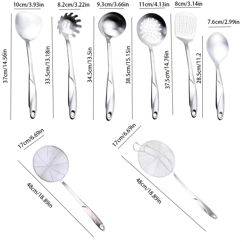 Stainless Steel Hangable Hot Pot Ladle Slotted - Temu