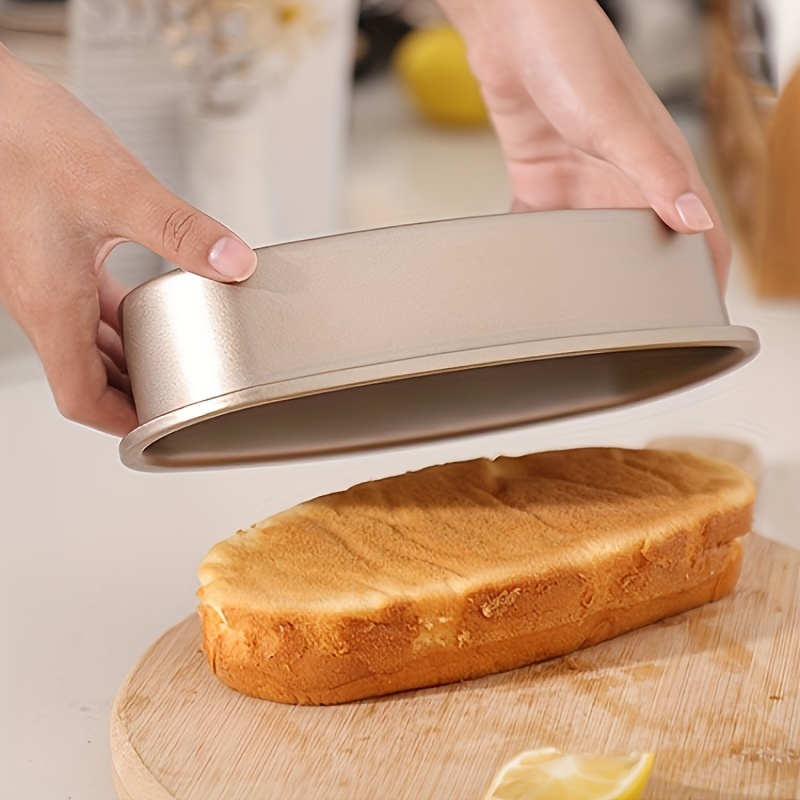 Oval Mini Loaf Pan Oval-Shaped Small Bread Pans For Homemade Bread