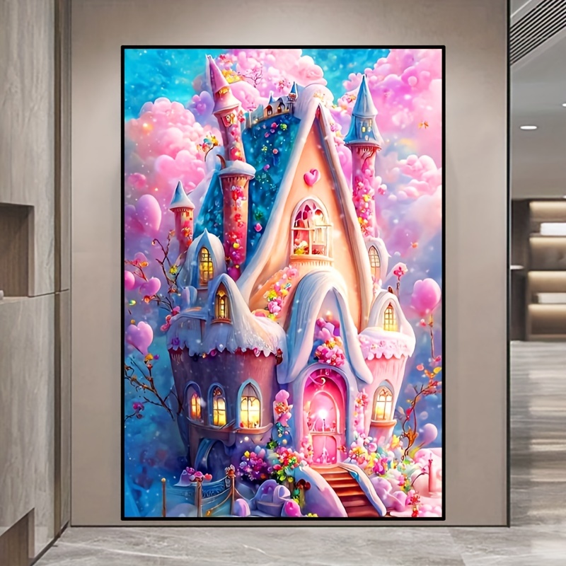 Disney Cartoon Princess Diy Fairy Dust Diamond Painting Kits New 2024  Embroidery Mosaic Frozen Cartoon Crosss Stitch Home Decor