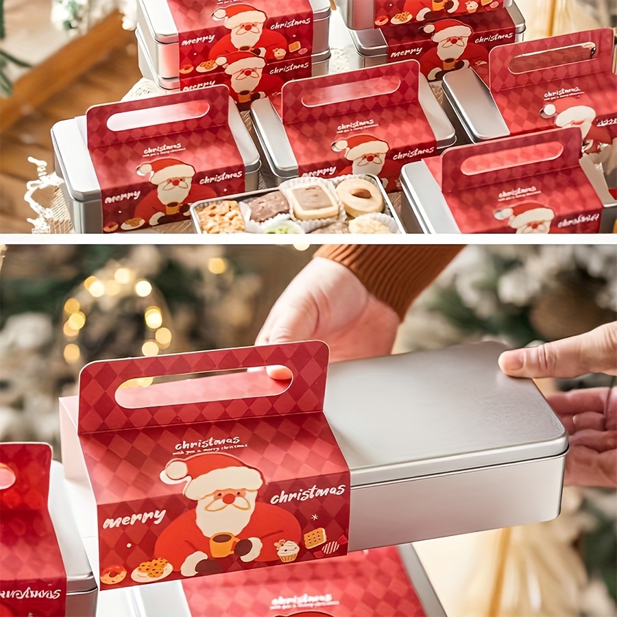 Portable Gift Boxes Christmas Gift Boxes Candy Boxes Tin - Temu