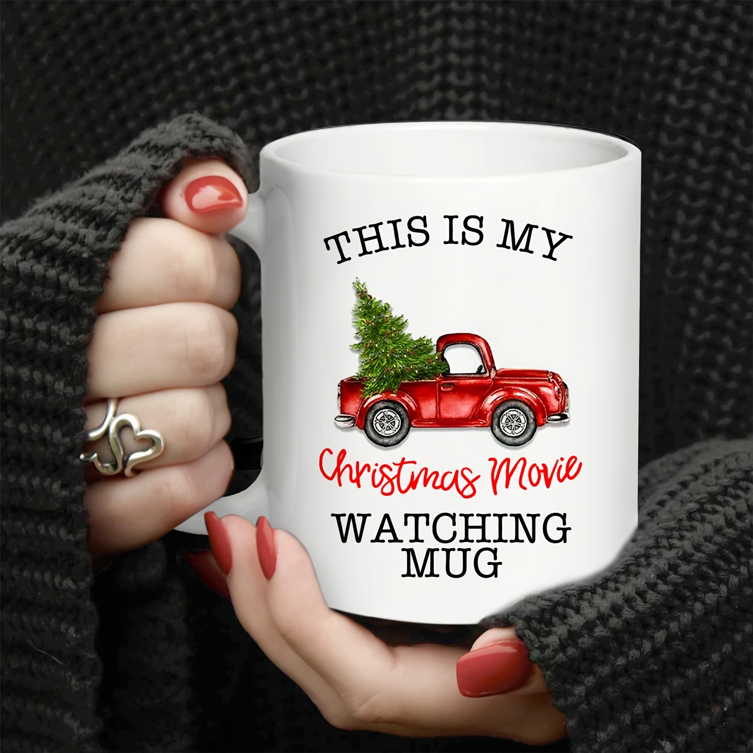 Son Daughter Christmas Mug From Mom Ceramic Coffee Mugs - Temu