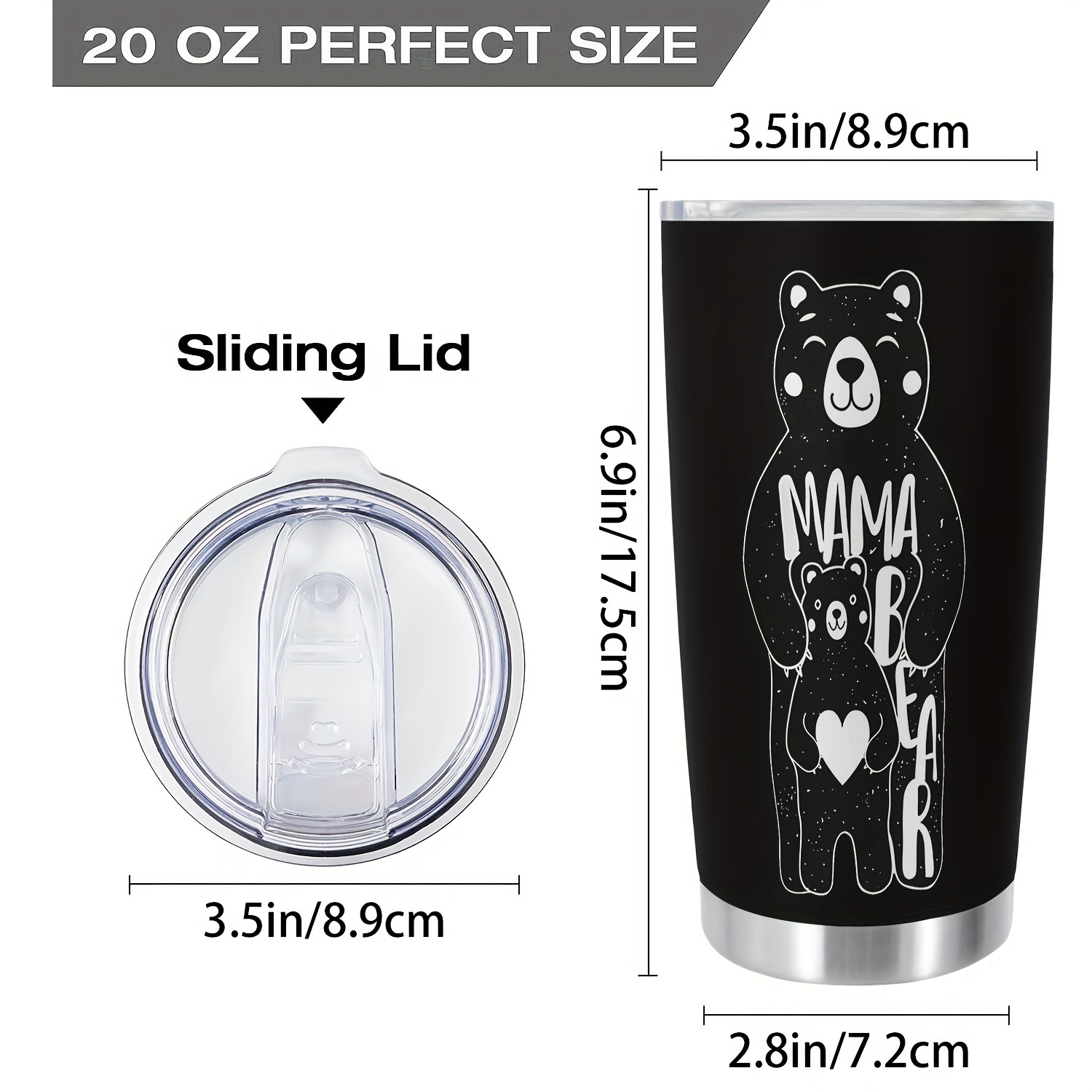 Best Mom Cup Stainless Steel Tumbler, Best Mom Print Double Wall Vacuum  Insulated Travel Mug, Gifts For Parents, Relatives And Friends - Temu