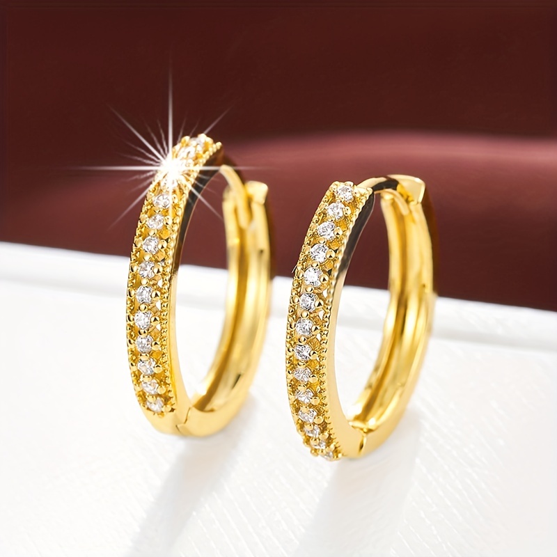 Round Zirconia Inlay for Jewelry Making