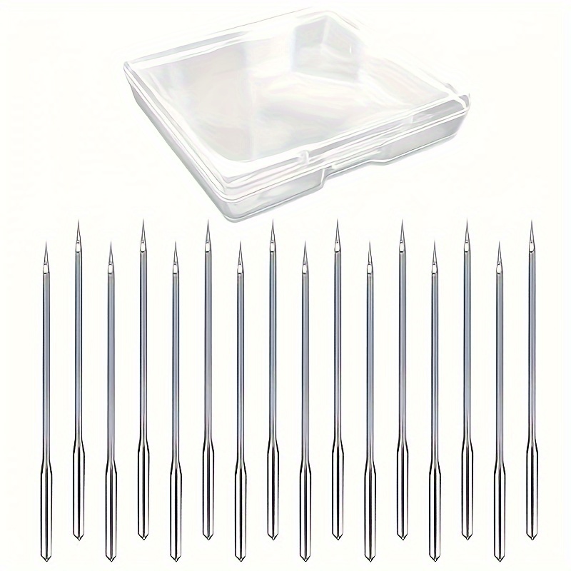 

50pcs Sewing Machine Needles, Universal Regular Point For Singer, Brother, Janome, Varmax, Sizes 65/9, 75/11, 90/14, 100/16, 110/18