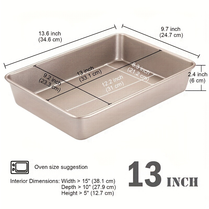Nonstick Small Size Cookie Sheet 13 x 9 , Carbon Steel Small Size