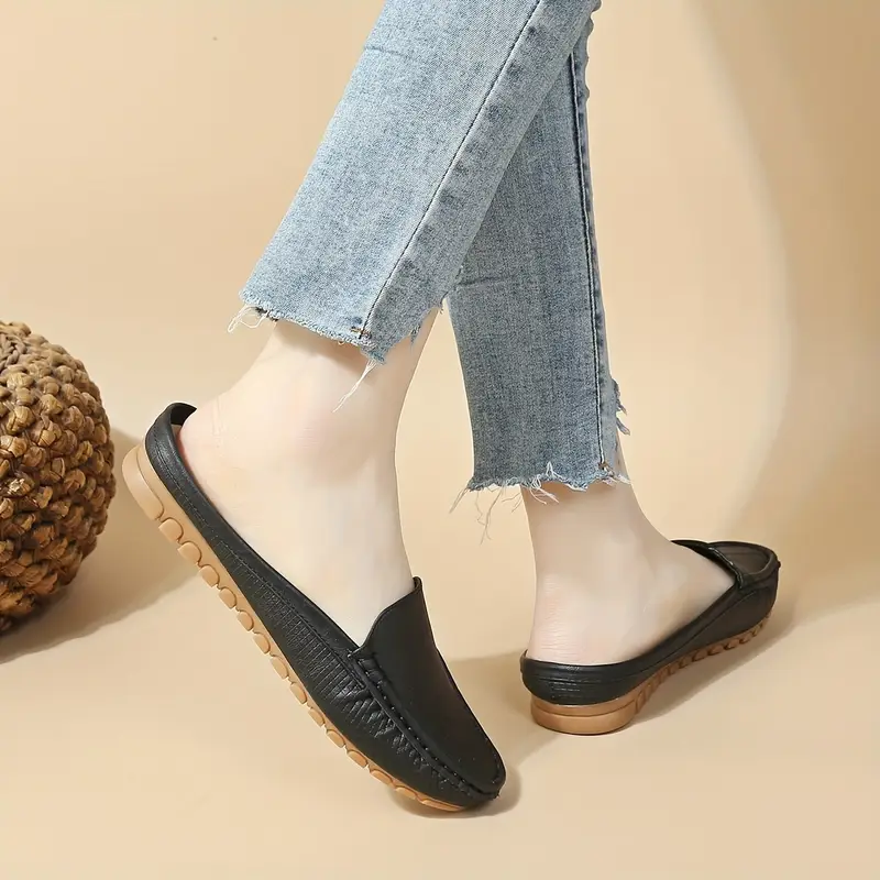 solid color trendy sandals women s soft sole platform slip details 4