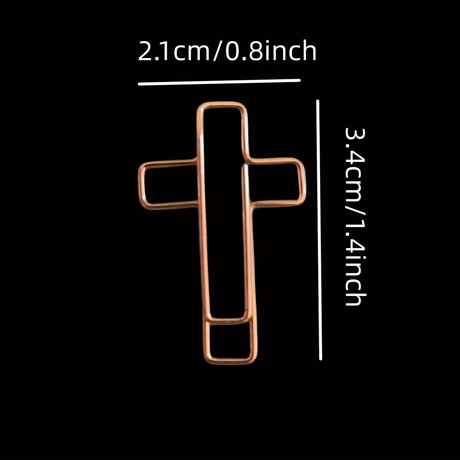 Cross Paper Clips Bible Paper Clips Journaling Paper Clips - Temu