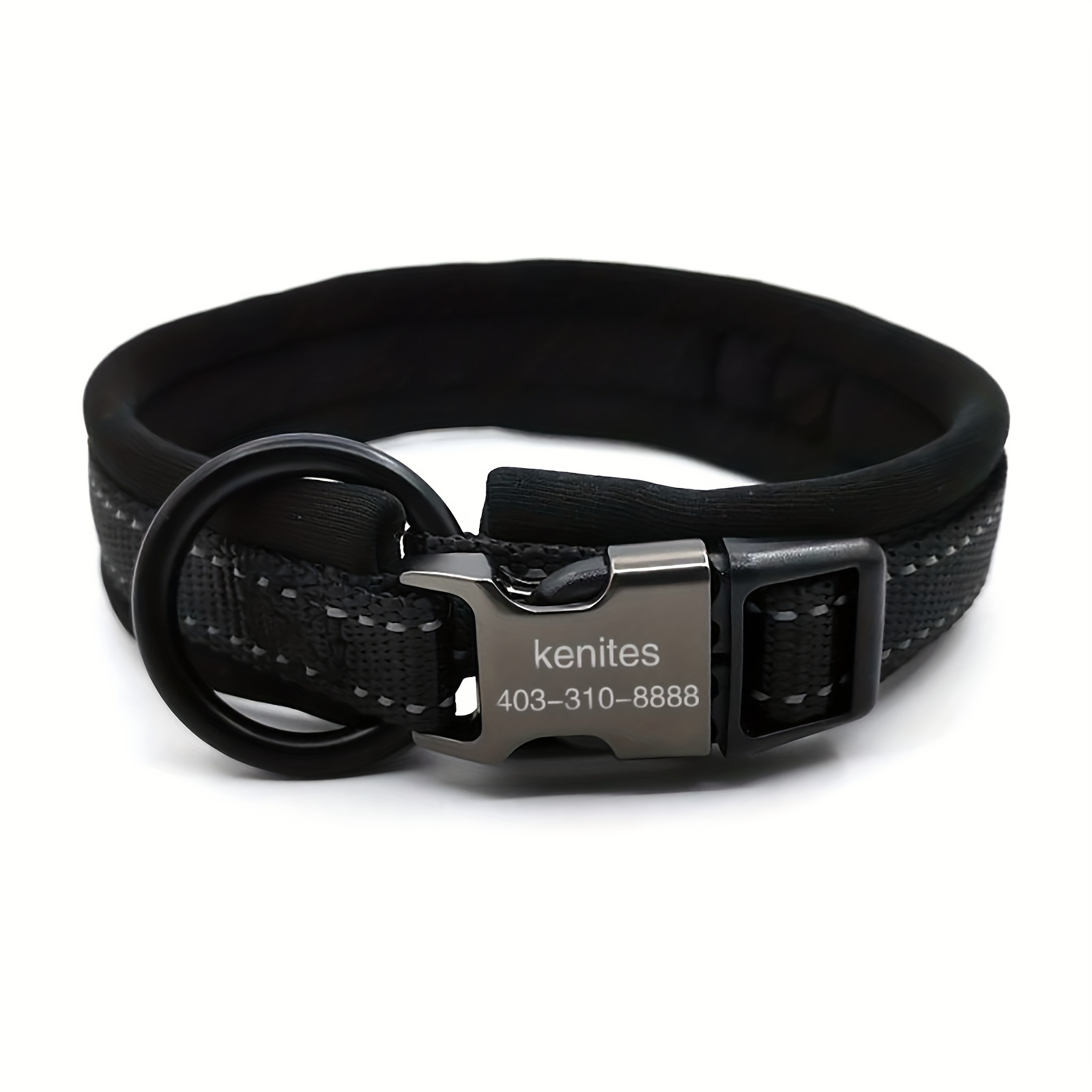 Engraved buckle outlet dog collar