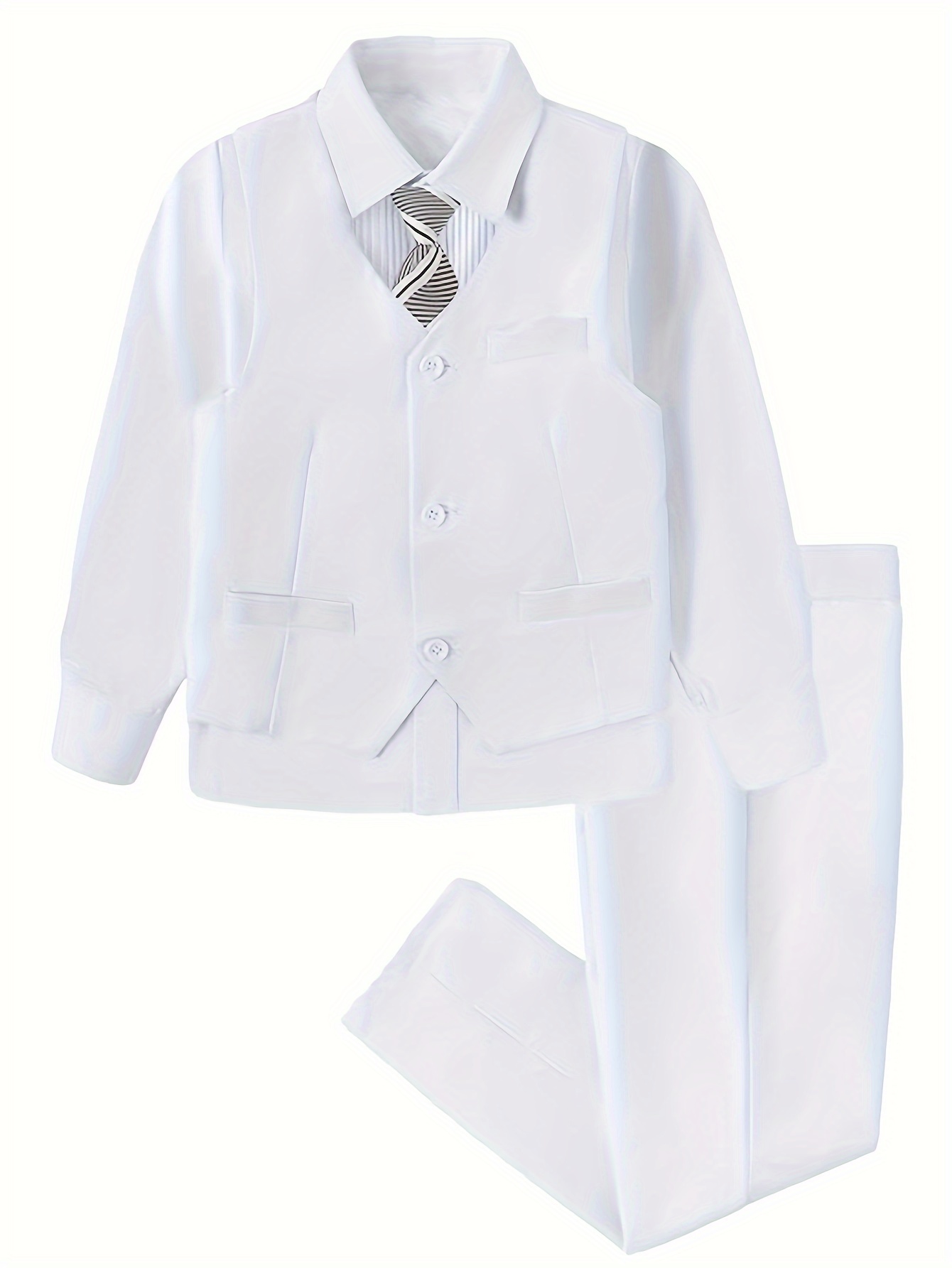 Formal White Dress Shirt for Boys From Baby to Teen