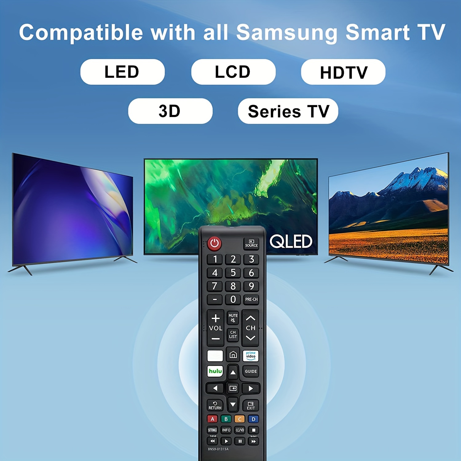 Acheter Télécommande infrarouge RF pour Smart TV, pour Samsung AA59-00602A  AA59-00666A AA59-00741A AA59-00496A LCD