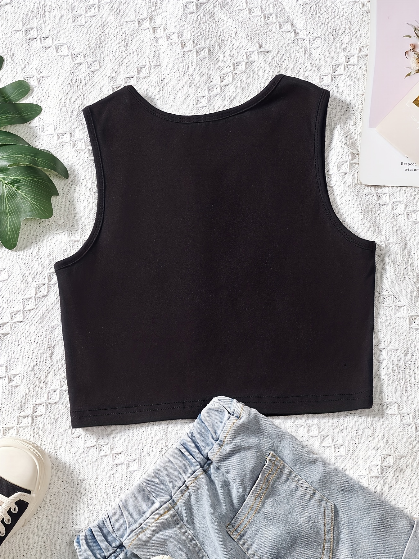 Sleeveless Crop Top