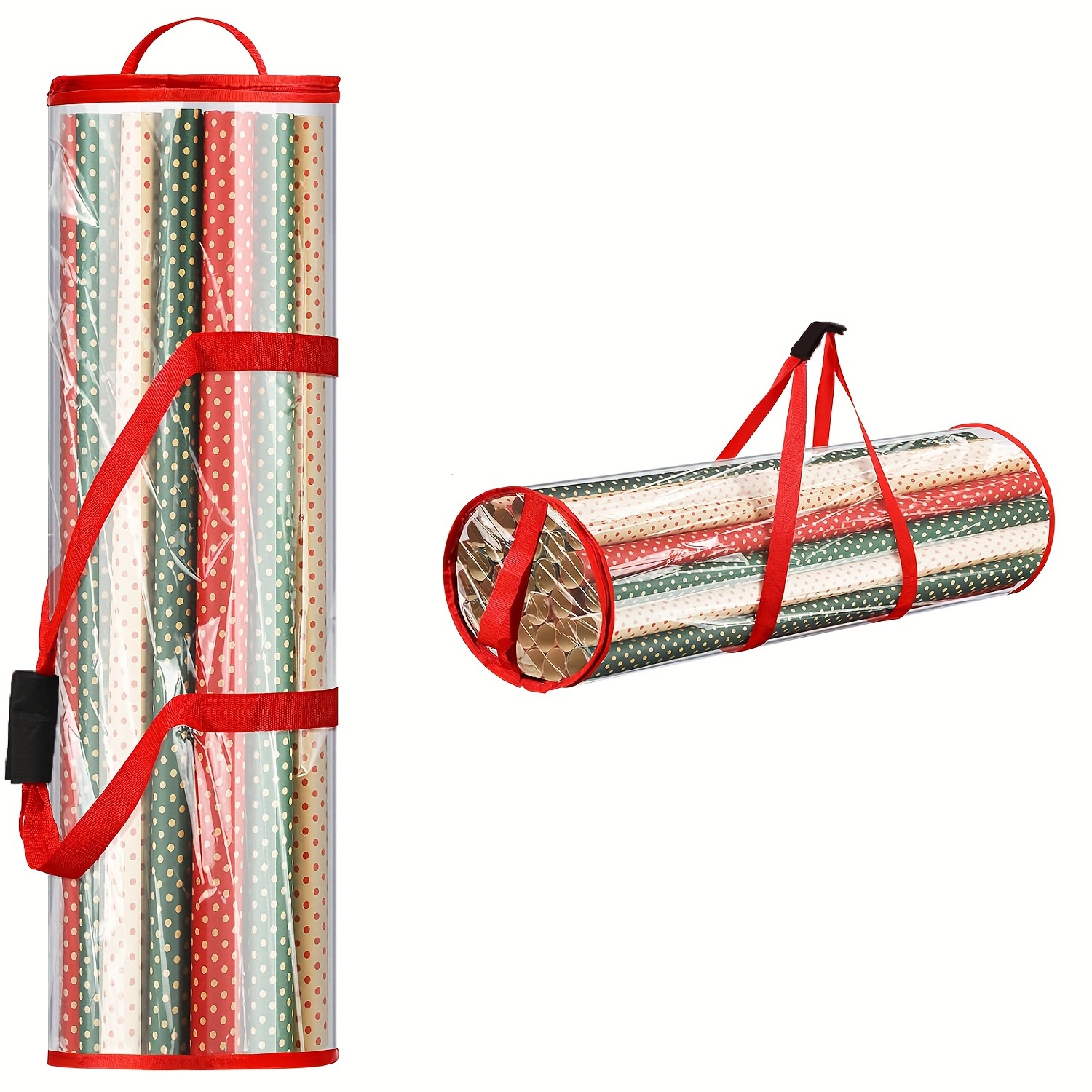 Wrapping Paper Storage Bag Capable Of Storing Up To Heavy - Temu