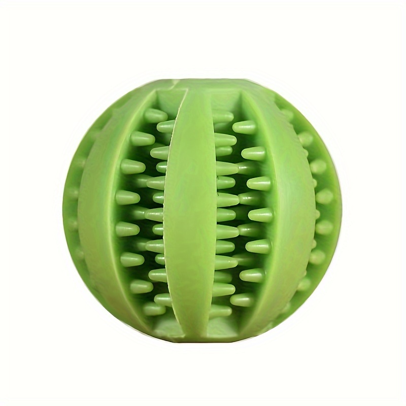 JANDEL Pet Chew Ball Safe Rubber Puppy Toy,Dog Treat Toy Ball, Dog Tooth  Cleaning Toy, Interactive Dog Toys,Indestructible Medium and Large Dog Toys