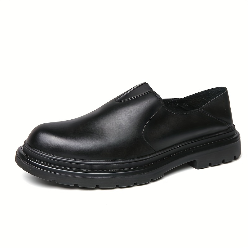 Dr Doc Martens Men 10 Louis Leather Loafer Gusset Slip On Shoes Dress  Casual