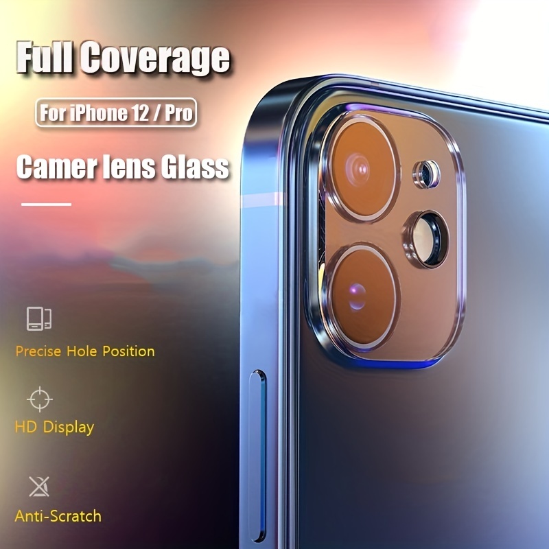 Protection d'objectif de caméra en verre trempé pour votre IPhone