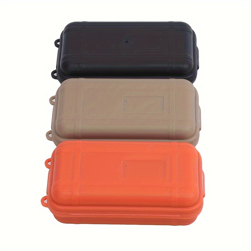 Outdoor Plastic Storage Box Waterproof Sealed Survival Box - Temu