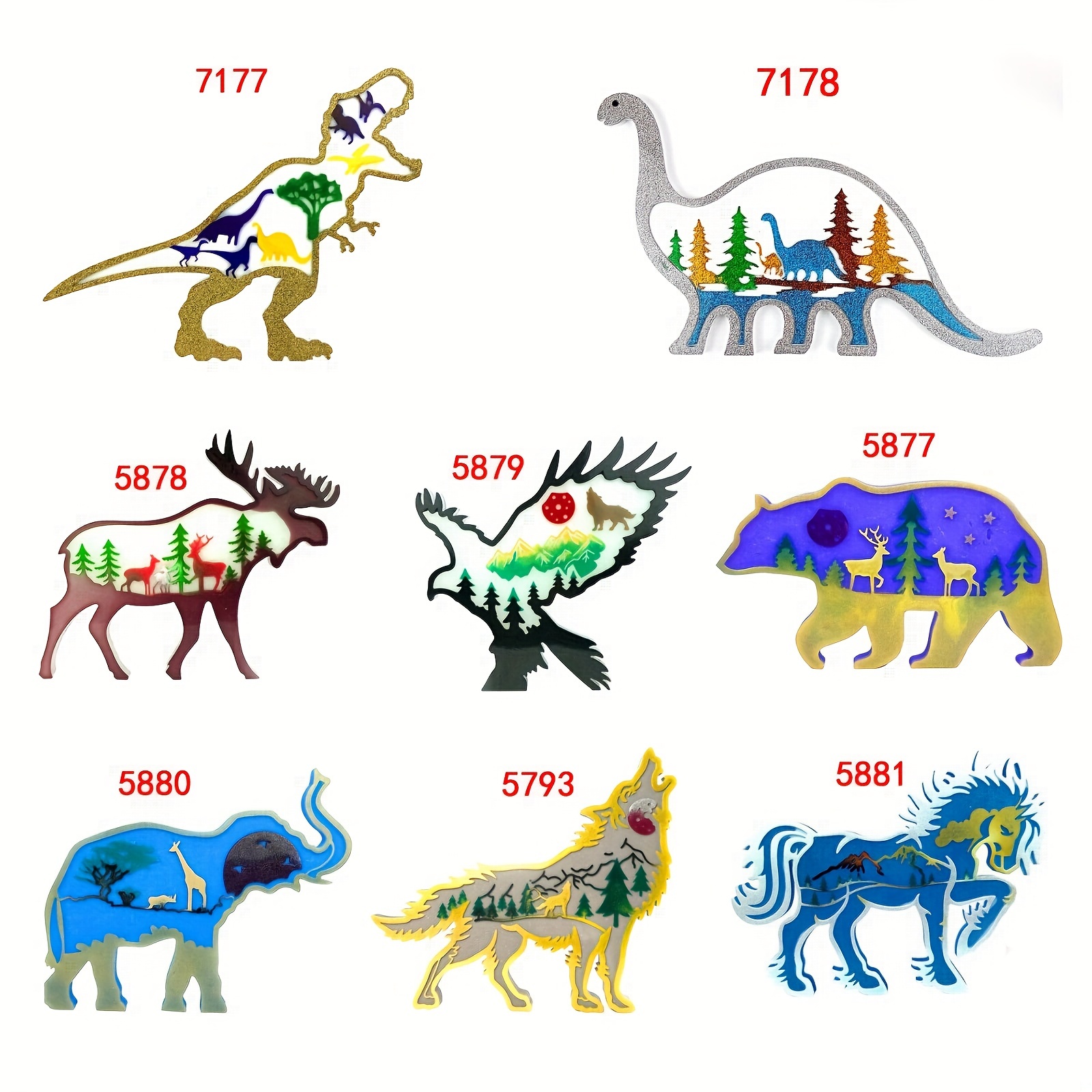 1pza Molde Silicona Serie Dinosaur Animal Puede Utilizar - Temu Mexico