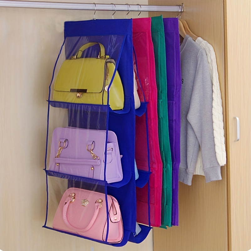 Handbag Hanging Organizer Hanging Bag For Storage Handbag - Temu