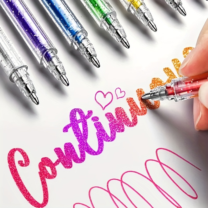 Magic Popcorn Pen 3D Art Safety Pen for Birthday Greeting Cards Children's  Bubble Pen DIY Handmade Cotton Drawing Pen 6pcs