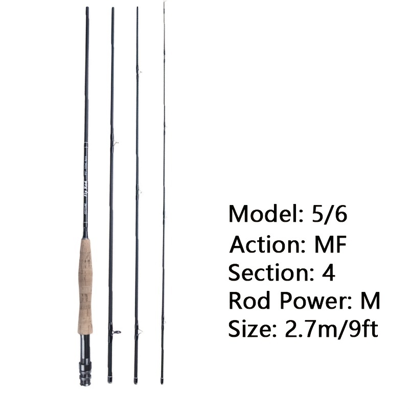 Fishing Rods Green 30t Carbon Fiber Fly Fishing Rod 7/8wt - Temu