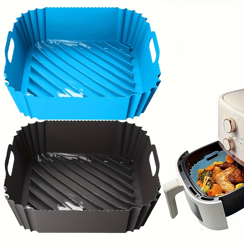 Plateau en silicone Paniers de cuisson Pot Réutilisable pour Ninja Air Fryer  Accessoires Poêle à pâtisserie