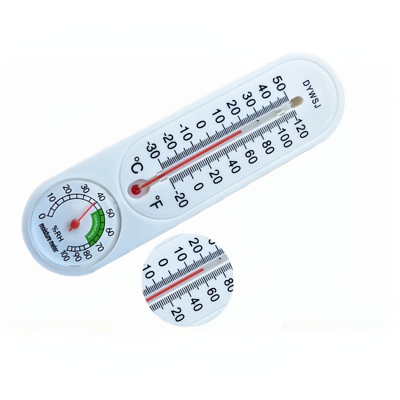 Greenhouse Indoor Thermometer Hygrometer Wall-Hanging Temperature Humidity  Meter