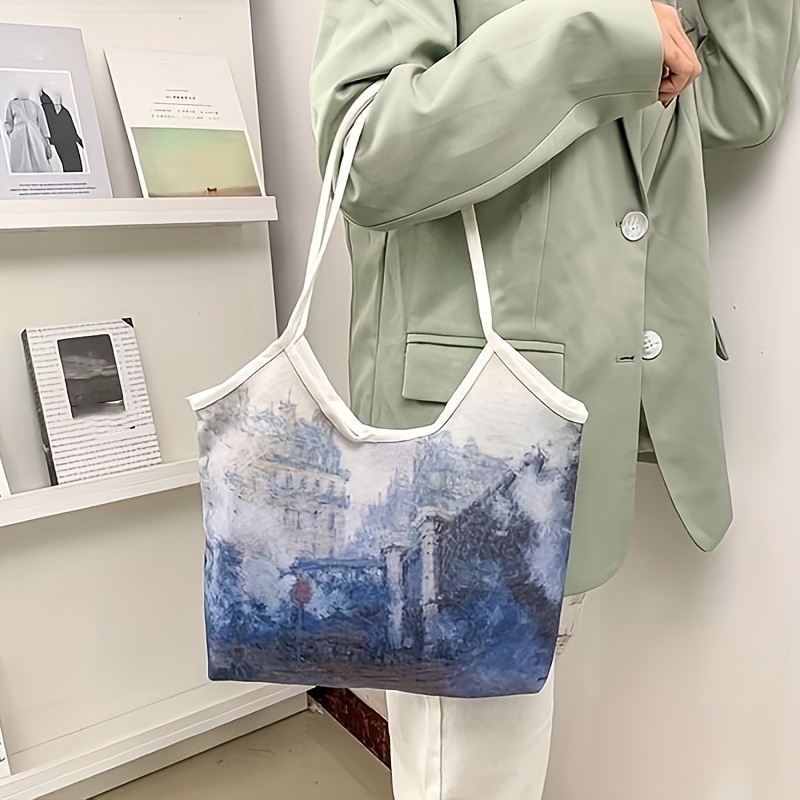 Große Damen Shopping Bag Tasche mit Fronttasche